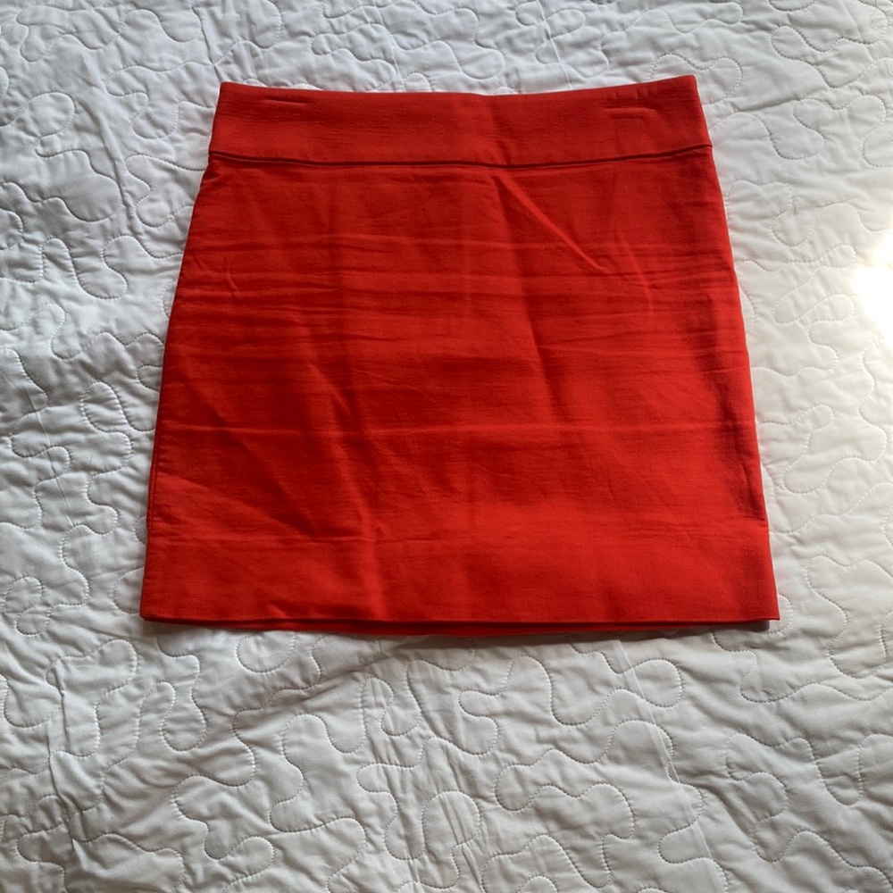 Orange Mini Skirt